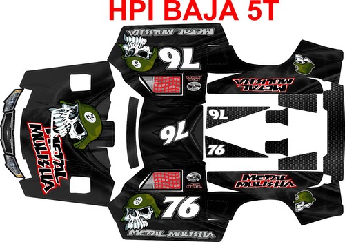 Hpi baja black - hpi, trophy